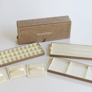 NEVER USED Pandora multi-layer jewelry holder.